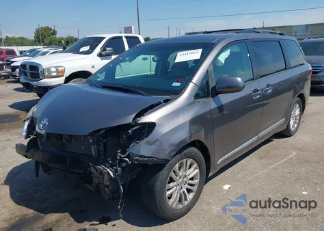 2015 Toyota Sienna Xle 8 Passenger from USA, damaged, VIN 5TDYK3DC1FS661805